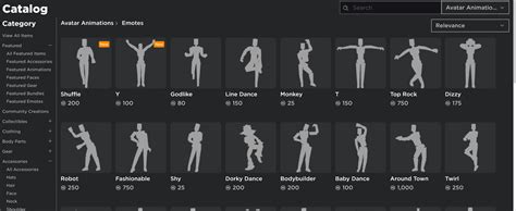 roblox emote|roblox emotes catalog.